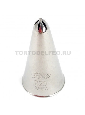 Насадка Ateco звезда закрытая прямые лучи 225