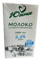 Молоко Милушка 2,5% т/п 1л