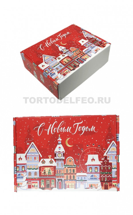 Коробка С Новым Годом 31*22*10см