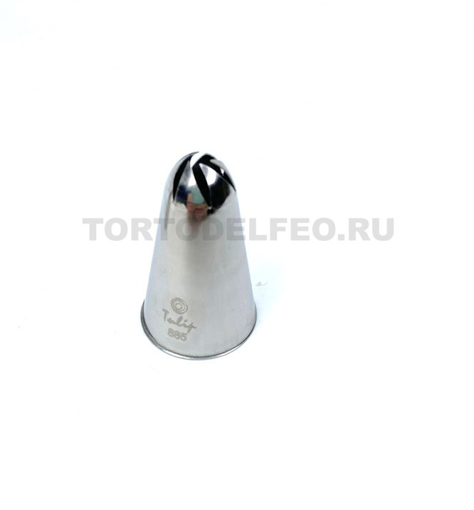 Кондитерская насадка Tulip звезда закрытая скошенные лучи 885 (open)