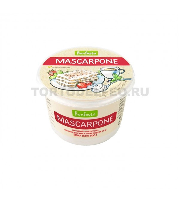 Маскарпоне Bonfesto 500гр